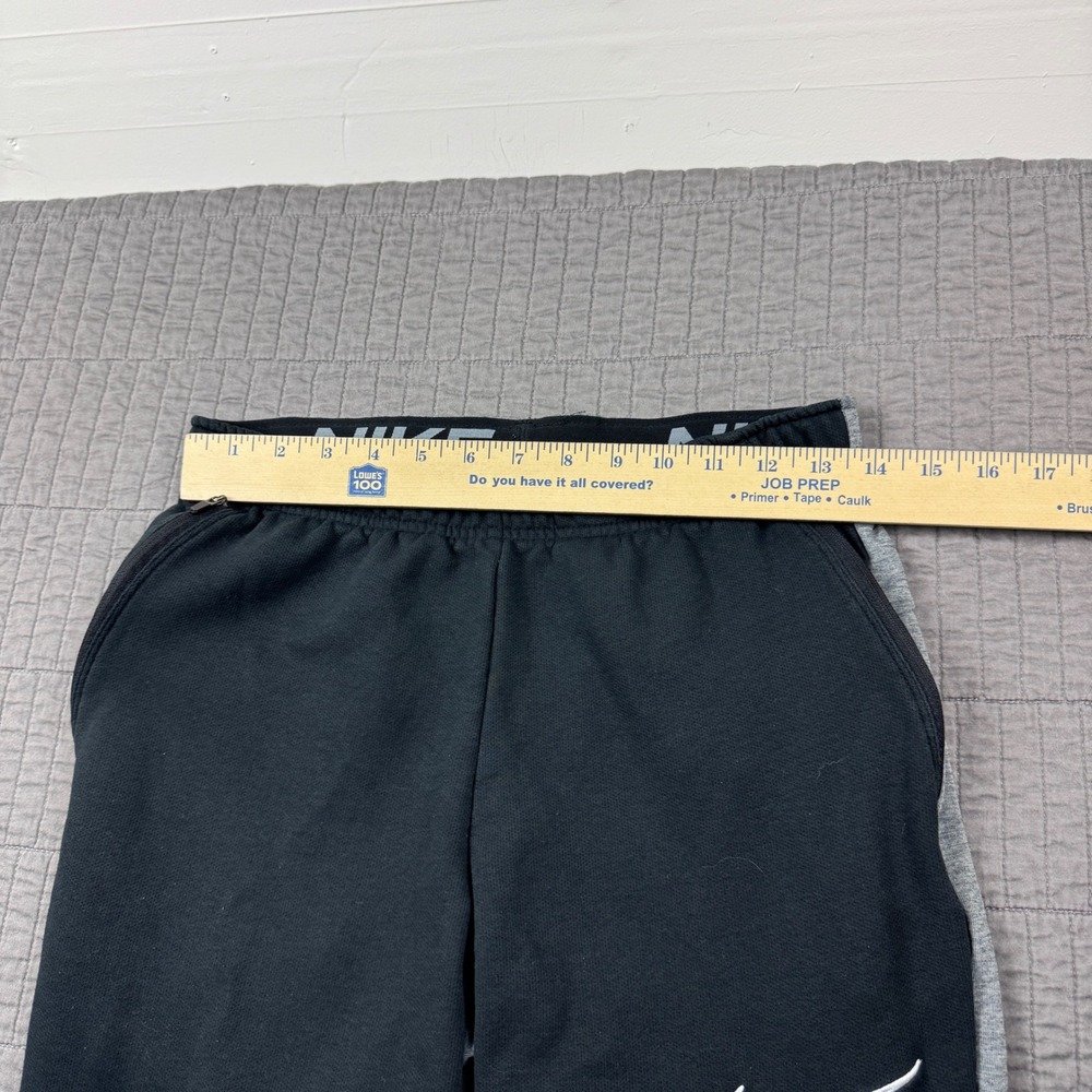 Nike Therma-FIT Joggers Sweatpants Mens Small Black Gray Workout Gym Casual - Picture 9 of 12